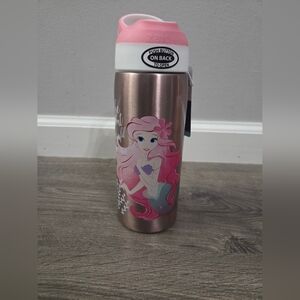 Zak Designs Disney Princess stainless steel water bottle 19oz NWT